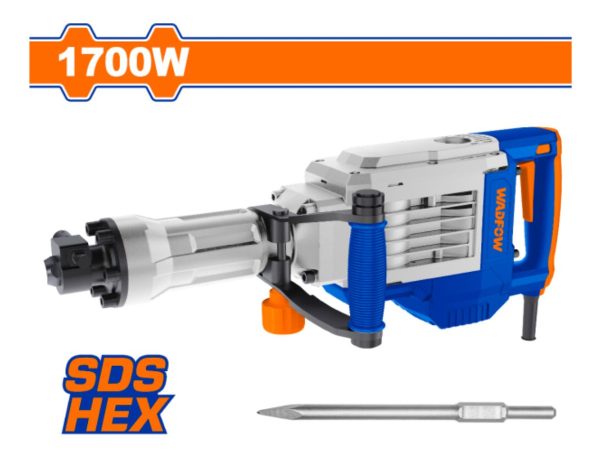 Martillo Demoledor 1700w 50j Wadfow Wdb1d90 - Imagen 2