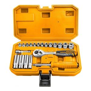 Juego Dados 1/4 X 20 Pcs Ingco Hkts14201