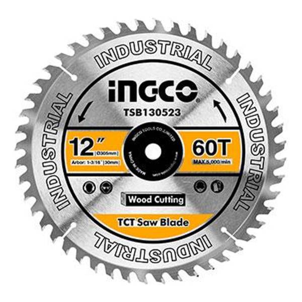 Disco Corte 12'' 305 60d Aluminio Madera Ingco Tsb130523