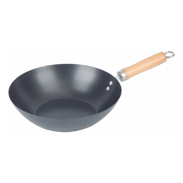 Wok De 28 Cm Con Antiadherente Cuori Carbone