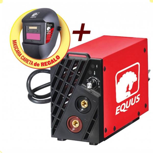 Soldadora Inverter 120 Amp Careta De Regalo Equus - Imagen 2