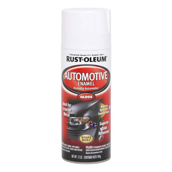 Pintura Aerosol Esmalte Autos Motos Blanco 340g Rust Oleum A