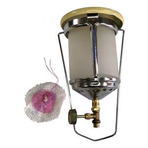 Farol A Gas Para Garrafa 3kg Camping Luz Calefactor
