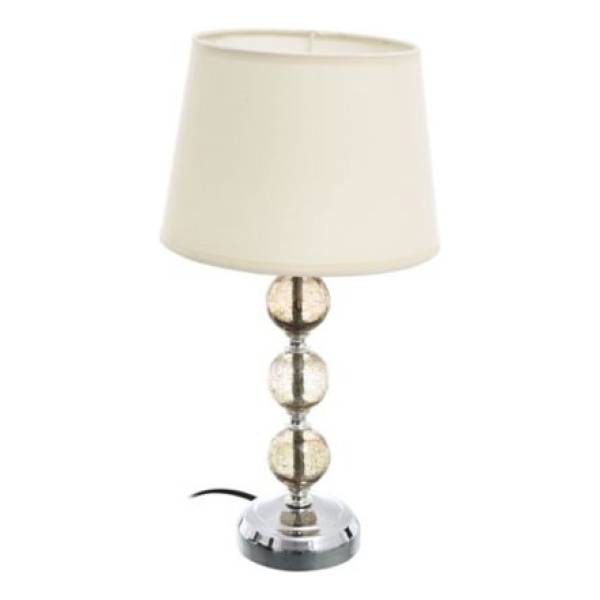 Lampara Portatil De Mesa Ankara Gris 1 Luz E27