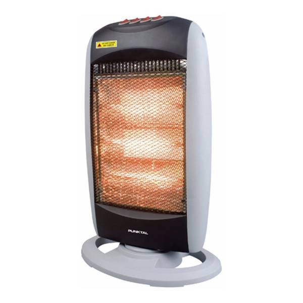 Estufa Halogena Punktal 3 Niveles De Potencia 1200w Pk222