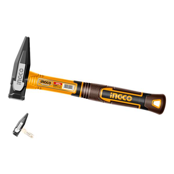 Martillo De Pena 300gr Mango Fibra Ingco Hmh82300
