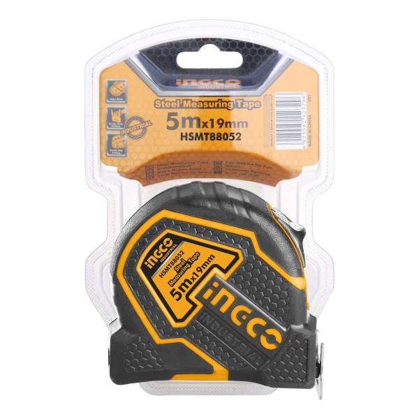 Cinta Metrica Industrial 5 Mt Ingco 19mm Hsmt88052