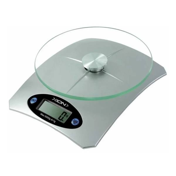 Balanza De Cocina Xion Xi-gl301-cu Amv Color Gris