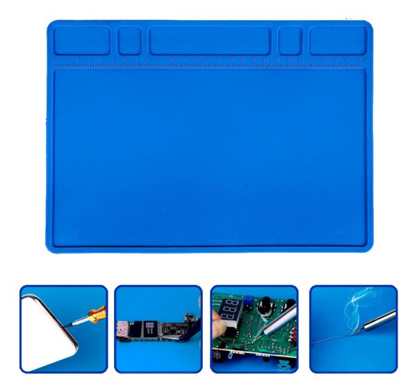 Manta Silicona Anti Estatica 278x198mm Wadfow Wwxd1901 Color