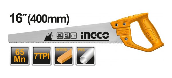 Serrucho 400mm Hhas48400 Ingco - Imagen 2