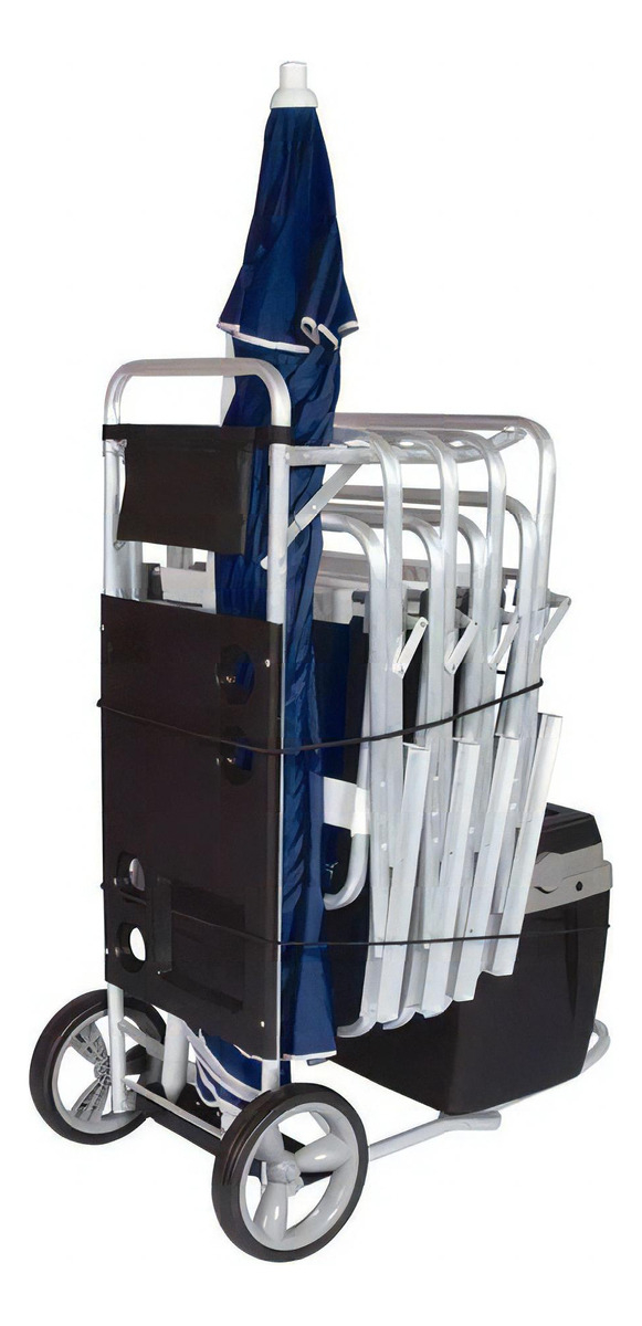 Carro Carrito De Playa Mor Con Extension Para Conservadora - Imagen 7