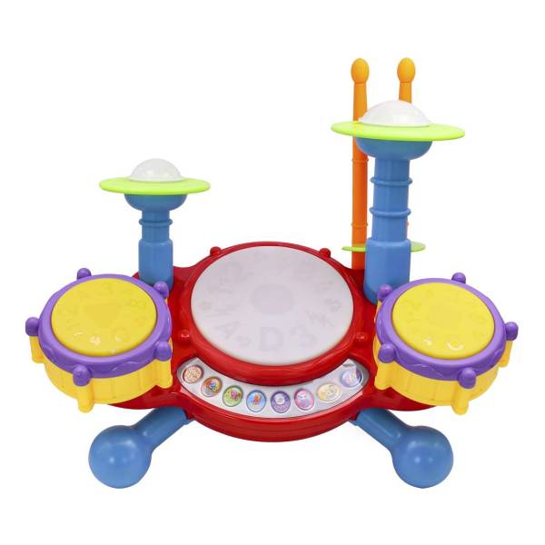 Juguete Bateria Musical Con Luces Y Sonidos - Imagen 3