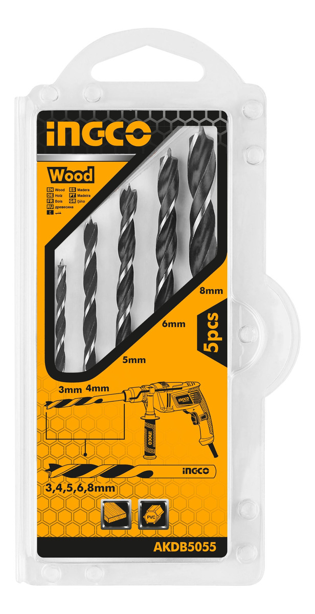 Taladro Percutor Ingco 850w + Mechas Metal Madera Concreto - Imagen 4