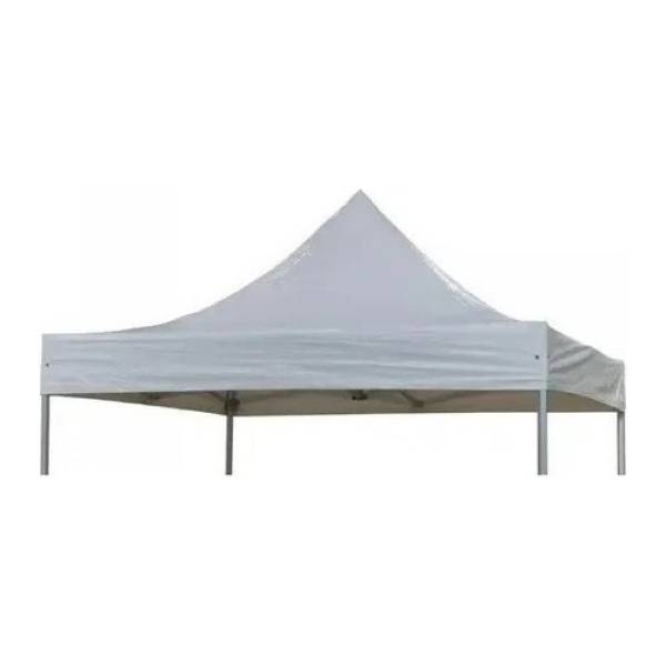 Techo Para Gazebo 3x4.5 Mt Blanco Lona Toldo Superior Jardin