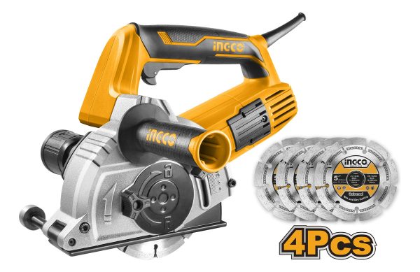 Acanaladora De Muro O Pared Ingco Wlc15008 4 Discos 1500w Ff - Imagen 3