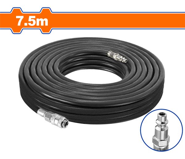 Manguera Goma Para Compresor 7.5m 1/4 Npt Wadfow Uwqg2e07 - Imagen 2