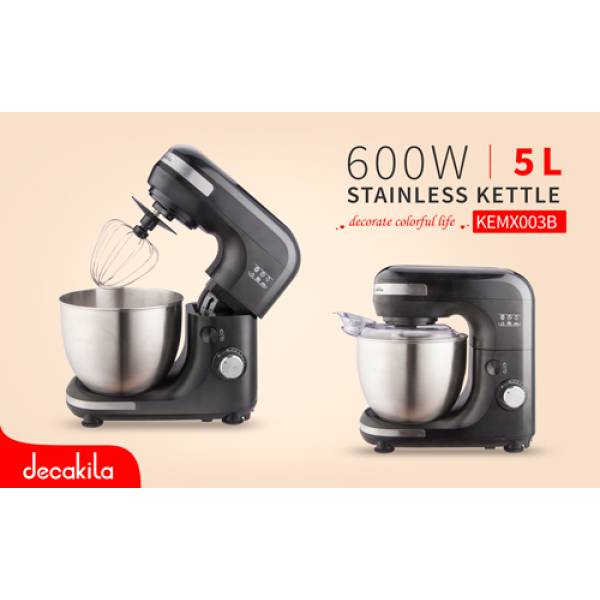 Batidora Planetaria Decakila 600w 5lt + Accesorios - Imagen 3