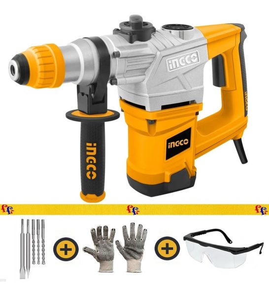 Ff Rotomartillo Sds Plus Ingco Rh12008 1250w 850rpm 5 Joule - Imagen 2