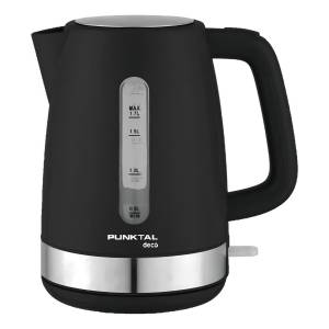 Jarra Eléctrica Punktal Pk-3550 Jp Negra/plateada 1.7l