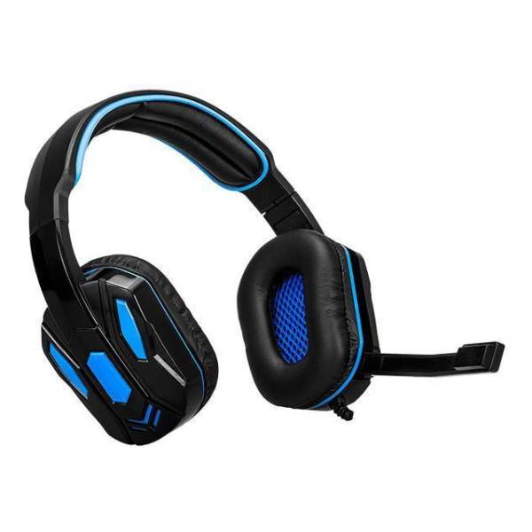 Auricular Argom Combat Gaming Usb Black/blue - Imagen 2