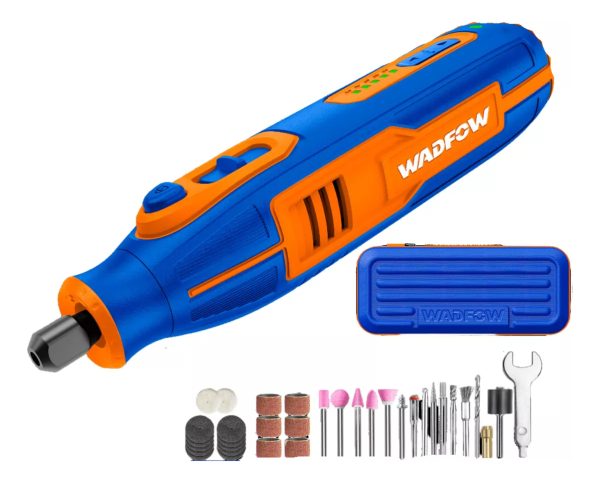 Mini Torno 4v Tipo C C/accesorios Wadfow Wryp1504 - Imagen 2