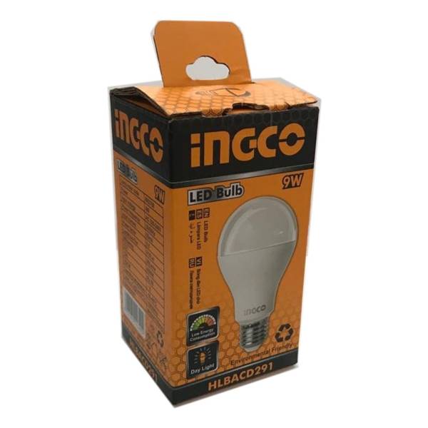 Lampara Led 9 W E27 Luz Fria Ingco Larga Vida Calidad A