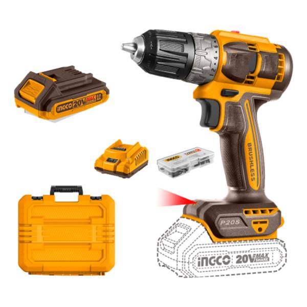 Atornillador 20v Bateria 52nm P20s Motor Con Bat X 2 Con Val