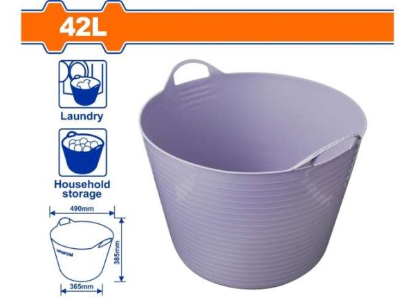 Canasta Cesto Plastico 42lt Wadfow Wft1142 - Imagen 2