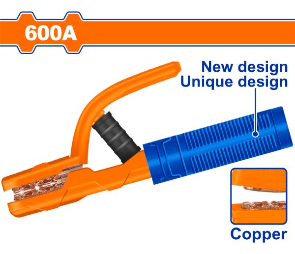 Pinza Porta Electrodos 600a Wadfow Weh1a06 Ff - Imagen 3