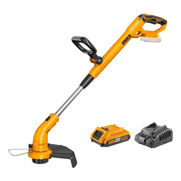 Bordeadora 20v C 1 Bat Y Cargador P20s Mango Reg Ingco Cgtli
