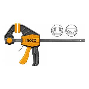Prensa Rapida Auto Ajustable 12 60kg Ingco Hqbc01602