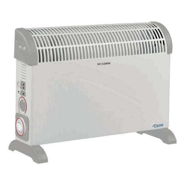 Convector Tem C Turbo Timer 3 Niveles De Potencia 750 1200