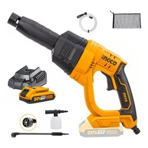 Hidrolavadora 20v P20s A Bateria Ingco Cpwli20082
