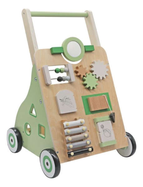 Carrito De Arrastre Juegos Didacticos Y Sensoriales Verde - Imagen 3