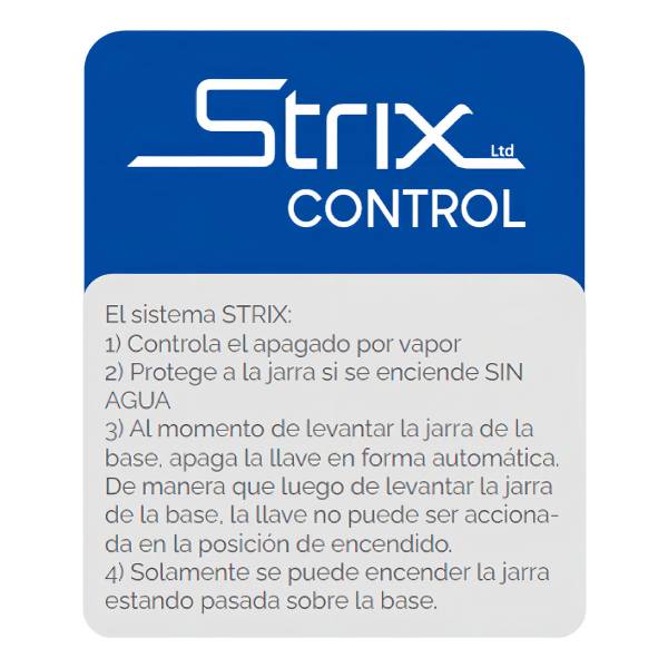 Jarra Eléctrica Punktal Pk-3550 Jp Negra/plateada 1.7l - Imagen 3