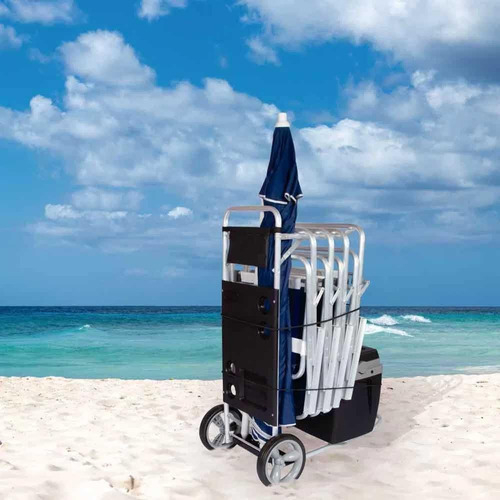 Carro Carrito De Playa Mor Con Extension Para Conservadora - Imagen 9