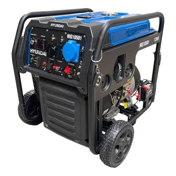 Generador Inverter Hyundai 12kw 25 Lts Ff - Imagen 2