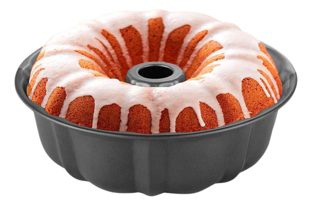 Asadera Tortera Molde De Acero Al Carbono 25 X 10,5cm