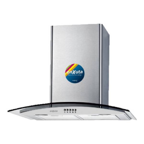 Ff Campana Y Purificador 60cm Enxuta A.inox Vidrio Cssenx136