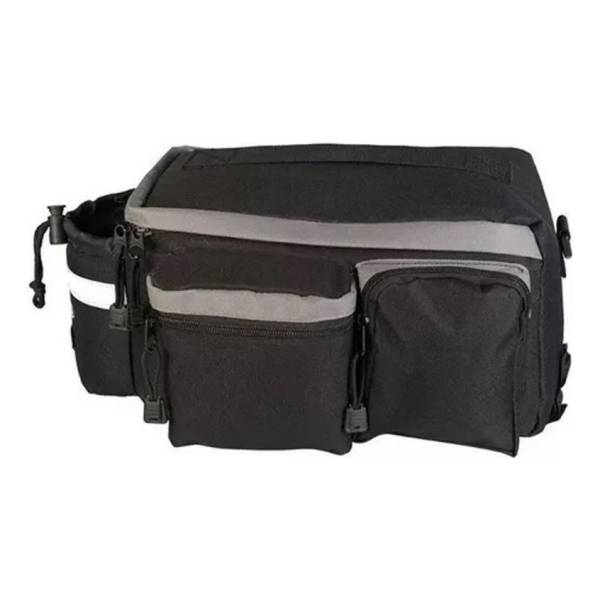 Bolso Con Alforjas Para Parrilla De Bicicleta
