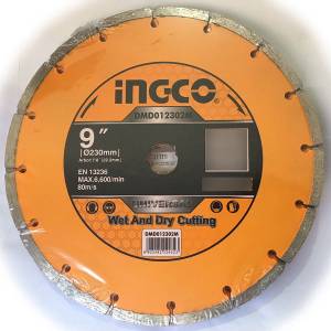 Set 5 Discos 9'' En Lata Pared Segmentado Ingco Dmd012302m