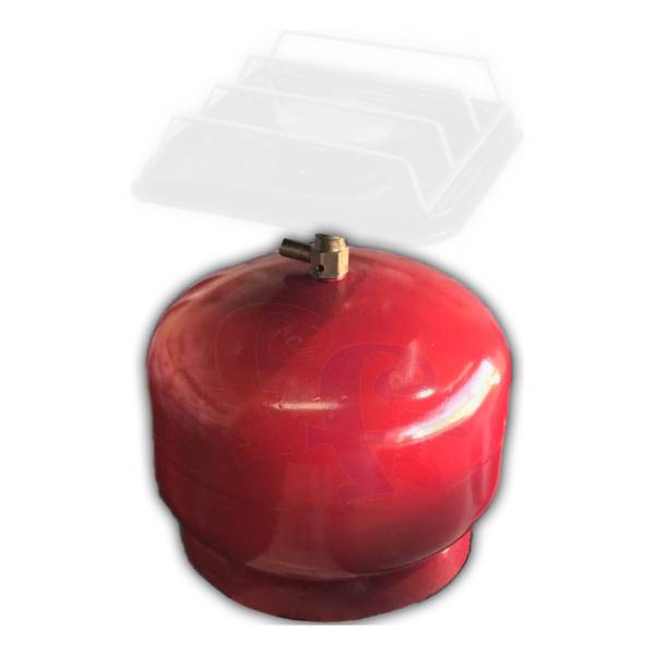 Garrafa 3kg Sin Plato Roja Recertificada Supergas