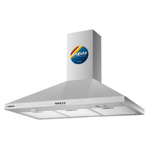 Campana 90 Cm De Acero Inox Con Extracción 750 M3/h Enxuta