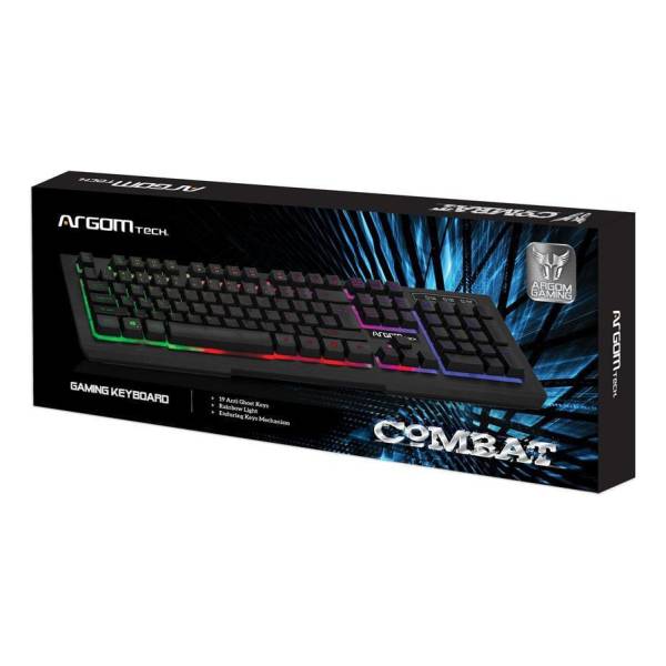 Teclado Argom Combat Gaming Negro - Imagen 3