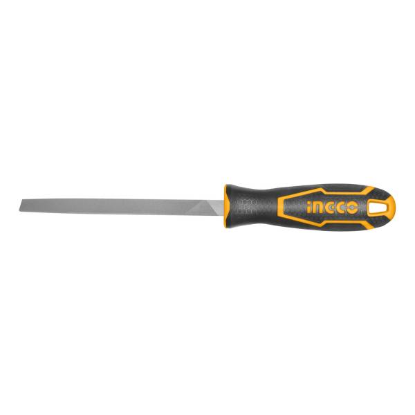 Lima Plana 8'' Chata Para Metales 20cm Ingco Hsff088 C/mango