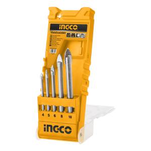 Juego Mechas P Vidrio Akd7058 Ingco