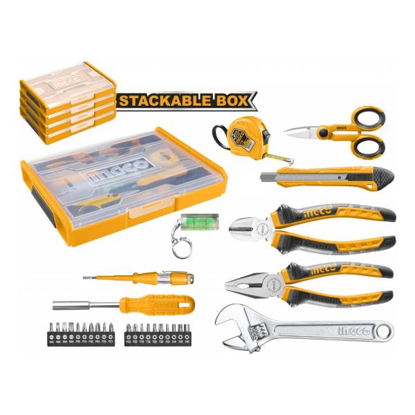 Set Organizador +29 Herramientas Ingco Hktv01h291