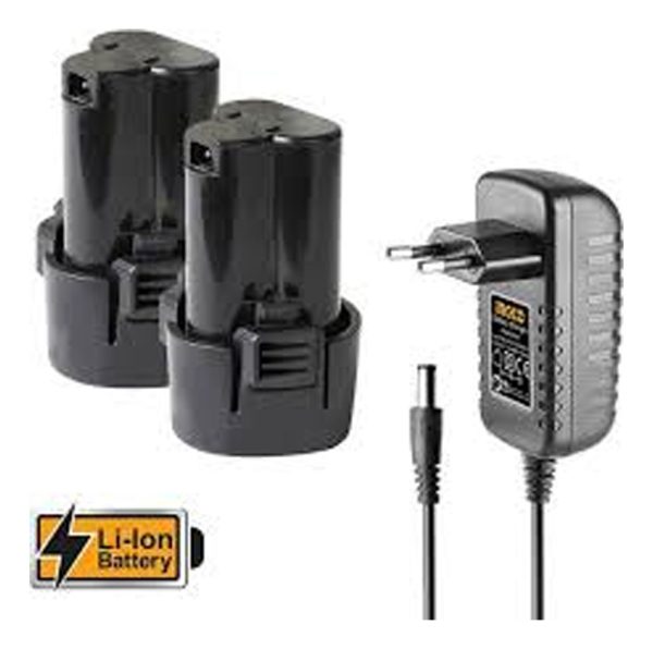 Taladro Atornillador Percutor 12v Ingco S12 Valija+2 Bateria - Imagen 2