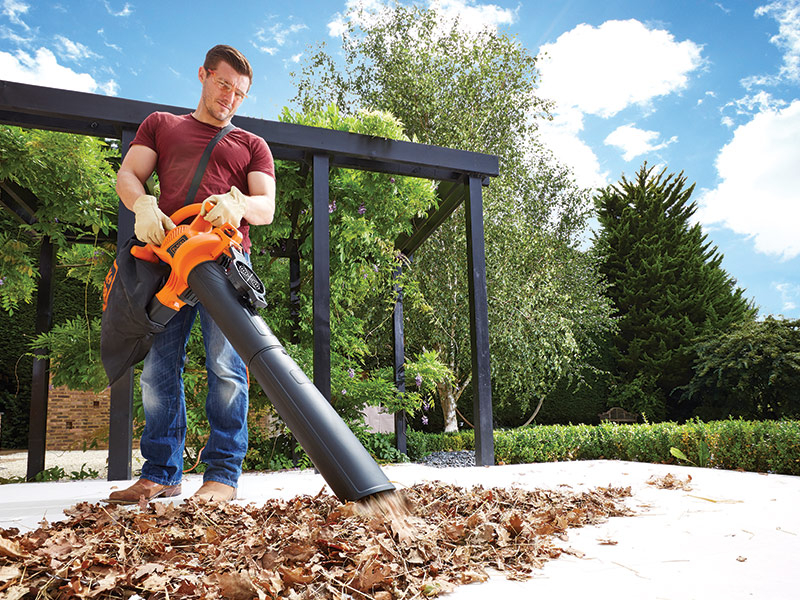 Sopladora Aspiradora Trituradora Black And + Decker 310km/h - Imagen 5