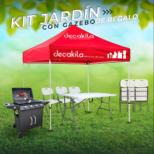 <strong>Promo kit asado + Gazebo HASTA AGOTAR STOCK </strong>